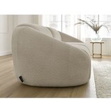 Bobochic Paris Bež sedežna garnitura iz tkanine bouclé 230 cm Tina – | Shoptok.si