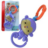 Magic Toys Sun Baby: Veselo vijolična opica dojenček ropotuljica Cene