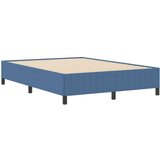 Okvir kreveta Plava 140x190 cm Baršunasta tkanina | shoptok.hr