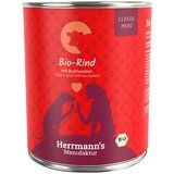 Herrmanns Ekonomično pakiranje Herrmann's Classic Bio-Menu 12 x 800 g - Eko-govedina s eko-heljdom | shoptok.hr