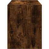 vidaXL Omara z 2 predaloma dimljeni hrast 60x31x40 cm inž. les | Shoptok.si