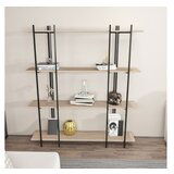 Hanah home polica za knjige moss oak black | ePonuda.com