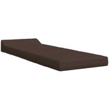 SOFA na razvlačenje Sivosmeđa 200 x 70 x 10 cm Tkanina | shoptok.hr