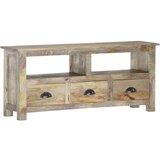 TV omarica 110x30x50 cm trden mangov les | Shoptok.si