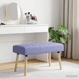  Klupa s utorima Traper plava 80 x 40 x 46 cm Tkanina | Eponuda.com