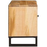 TV ormar s pohranom Smeđa 80 x 33 x 46 cm Čvrsto drvo manga | Eponuda.ba