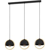 Eglo viseća lampa CALLOW 3xE27 93 cm crna drvo 43756 Cene