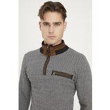 Dewberry 1039 MEN'S SWEATSHIRT-PATTERNED BLACK | shoptok.hr