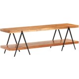 Maison Chic TV omarica - TV stojalo - Televizijska omarica 160x40x50 cm trden akacijev les, (21700392) | Shoptok.si