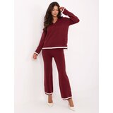 Italy Moda Set-IT-KMPL-99062.66-burgundy | Shoptok.si
