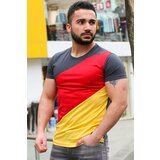 Madmext Color Block Smoked T-Shirt 3018 Cene