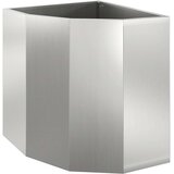  Kutni Sadič Srebrno 45 x 45 x 50 cm Pocinčani čelik | shoptok.hr