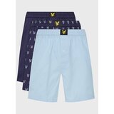 Lyle & Scott Set 3 parov boksaric Darwin LY282O019 Mornarsko modra | Shoptok.si