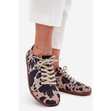 Zazoo Women's Suede Barefoot Sneakers With Stripes | shoptok.hr