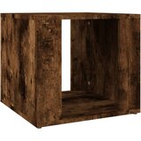 Maison Chic Nočna omarica - Nočna miza dimljen hrast 41x40x36 cm inženirski les, (21687455) Cene