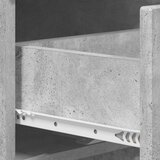  Noćni ormar Betonska siva 33,5 x 34,5 x 50 cm Konstruirano drvo | shoptok.hr