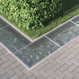  Rešetka Srebrno 30 x 30 x 2 cm Vruće pocinčani čelik | shoptok.hr