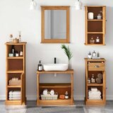  Set namještaja za kupaonicu VIGO 5 kom. Medeno smeđa | shoptok.hr