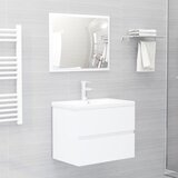 Ormarić za umivaonik bijeli 60 x 38,5 x 45 cm konstruirano drvo | shoptok.hr