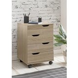 MID.YOU PREDALNIK NA KOLESCIH barve hrasta | Shoptok.si