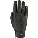 Roeckl Jahalne rokavice ''Malaga'' black/stonewashed - 8 Cene