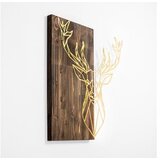 WALLXPERT zidna dekoracija Deer1 gold | ePonuda.com