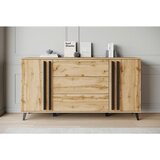 P & B ŠIROKA KOMODA, hrast wotan | Shoptok.si