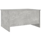  Stolić za kavu boja betona 80x55,5x41,5 cm konstruirano drvo | Shoptok.si