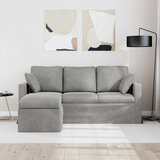 SOFA Svijetlo siva 178 x 134 x 80 cm Baršun | shoptok.hr