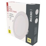  LED vgradno svetilo NEXXO, okroglo, belo, 18W, toplo bela Cene