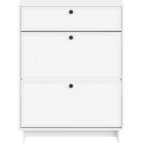  Ormar za cipele EDE 78 x 24 x 103 cm Konstruirano drvo Bijela | shoptok.hr