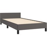  Okvir za krevet s uzglavljem sivi 100x200 cm od umjetne kože | shoptok.hr
