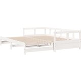  Dnevni krevet bez madraca bijeli 80 x 200 cm masivna borovina | shoptok.hr