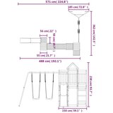 Vanjski Zunanje igralo impregnirana borovina, (20770622) | Shoptok.si