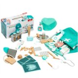  Drveni medicinski set za igru Dentist - 20 elemenata | Shoptok.si