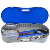  Zsb2 set 2u1 mreža za badminton + tenis + 2 rakete + 3 lopte + kovčeg nils | shoptok.hr