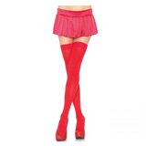 Leg Avenue Nylon Thigh Highs 6672 Red Cijene