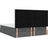 Okvir kreveta s madracima tamnosivi 180x200cm tkanine | shoptok.hr