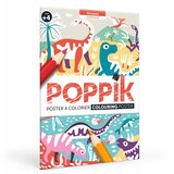 Poppik Poster za bojenje: Dinosaurusi