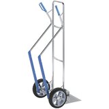 eurokraft basic aluminijast voziček za prevoz vreč, nakladalna plošča šxg 300 x 290 mm, z drsnimi sanmi Cene