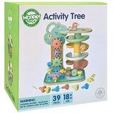 Woopie Green drvo aktivnosti s kulodromom Montessori 4u1 | shoptok.hr