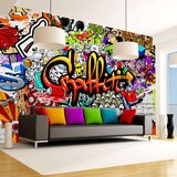  Tapeta - Colorful Graffiti 100x70 Cijene