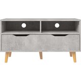 vidaXL TV omarica betonsko siva 90x40x48,5 cm iverna plošča | Shoptok.si