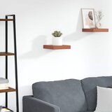 Polica na zidu Zidne Crvena 23 x 23,5 x 4 cm Konstruirano drvo | shoptok.hr