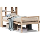  Knjižna postelja brez vzmetnice 90x190 cm trdna borovina, (22103198) | Shoptok.si