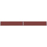 vidaXL Zložljiva stranska tenda za teraso 140x1200 cm rjava | Shoptok.si