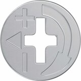  Matične zakovice 12 pcs Srebrno 15 x 11,5 mm Metal | shoptok.hr