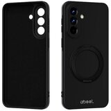 Chameleon Gumiran magnetni ovitek s stojalom (TPU Ring) za Samsung Galaxy A57 5G, črn u