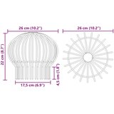  Zaštita od lišća za žljeb 8 pcs Srebrno 200 mm Nehrđajući čelik - 200 mm 8 | shoptok.hr