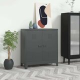 vidaXL Industrijski ormarić za spise antracit 90 x 40 x 100 cm čelični | shoptok.hr